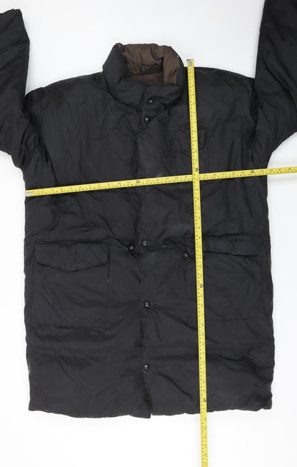 Womens UK Size M West Bend Black Puffer Jacket