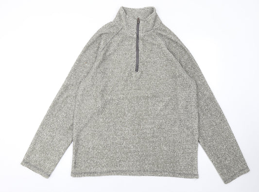 Mens UK Size L Headland Grey Pullover Sweatshirt