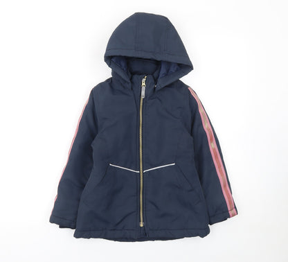 Girls UK Size 6 Years name it Blue Puffer Jacket