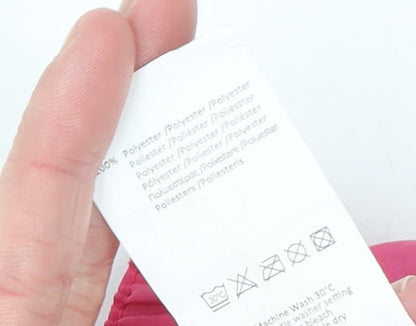 Nevica Girls Blue Pink Ski Jacket 9-10 Years Hooded Waterproof Winter Coat