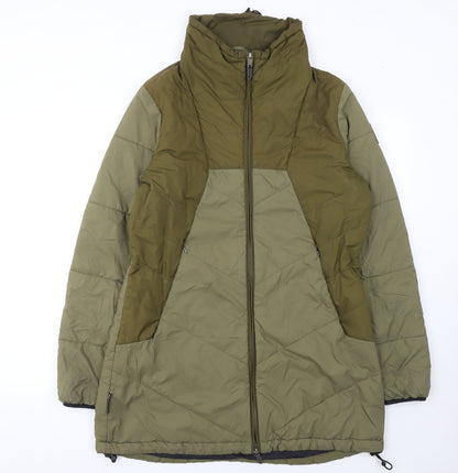 Womens UK Size L Cintamani Green Puffer Jacket