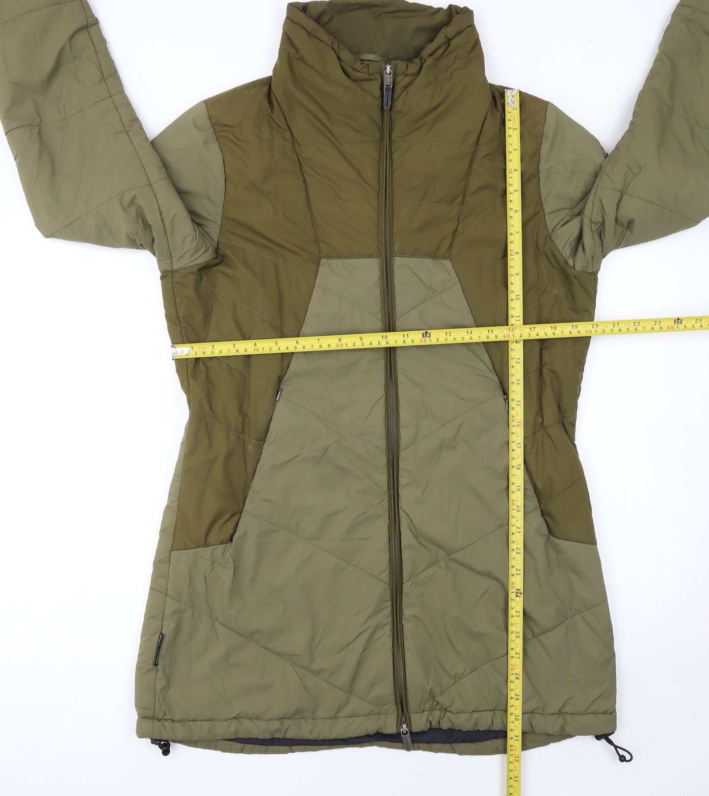 Womens UK Size L Cintamani Green Puffer Jacket