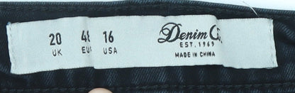 Denim Co. Women's Black Size 20 Skinny Jeans with Stretch
