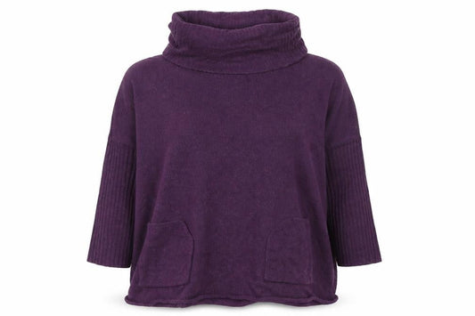 Womens UK Size M White Stuff Purple Pullover Jumper