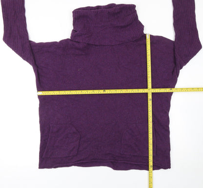 Womens UK Size M White Stuff Purple Pullover Jumper