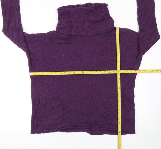 Womens UK Size M White Stuff Purple Pullover Jumper