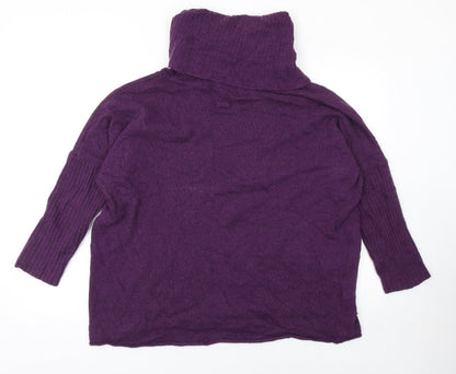 Womens UK Size M White Stuff Purple Pullover Jumper