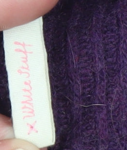 Womens UK Size M White Stuff Purple Pullover Jumper