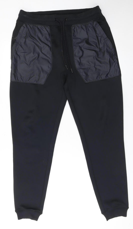 Under Armour Men's Black XL Jogger Sweatpants Fitted Style