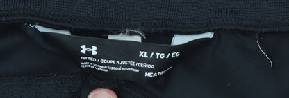 Under Armour Men's Black XL Jogger Sweatpants Fitted Style