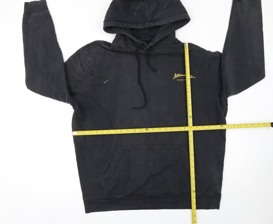 Mens UK Size L AllSaints Black Pullover Hoodie