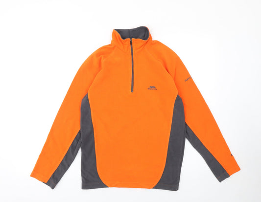 Mens UK Size XS Trespass Orange Pullover Sweatshirt