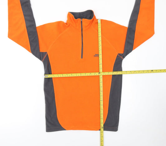 Mens UK Size XS Trespass Orange Pullover Sweatshirt