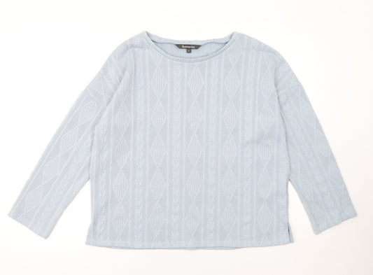Womens UK Size 14 Bonmarché Blue Pullover Jumper