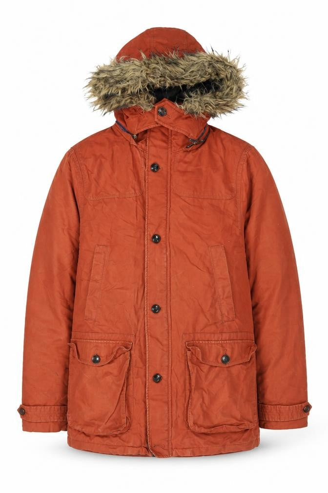 Mens UK Size L Ted Baker Brown Parka Coat