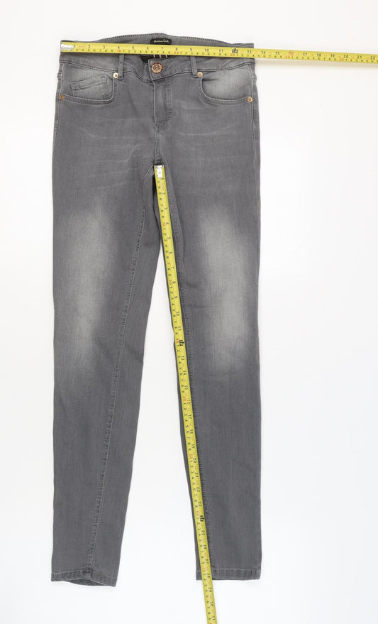 Massimo Dutti Men’s Grey Skinny Fit Denim Jeans Size 28