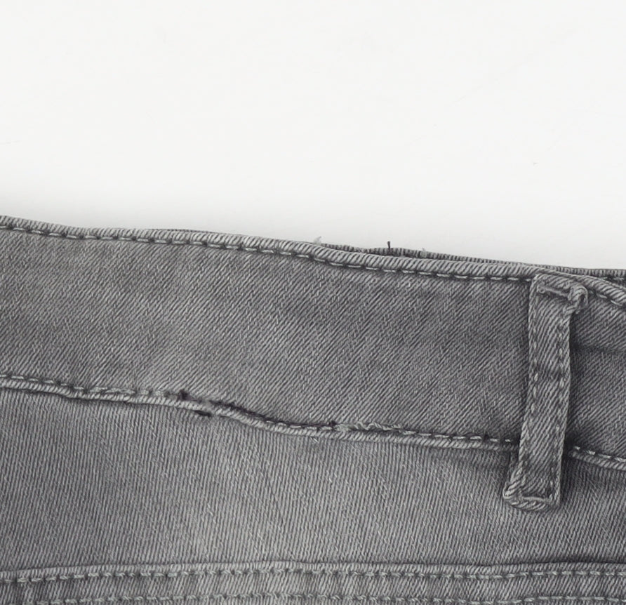 Massimo Dutti Men’s Grey Skinny Fit Denim Jeans Size 28