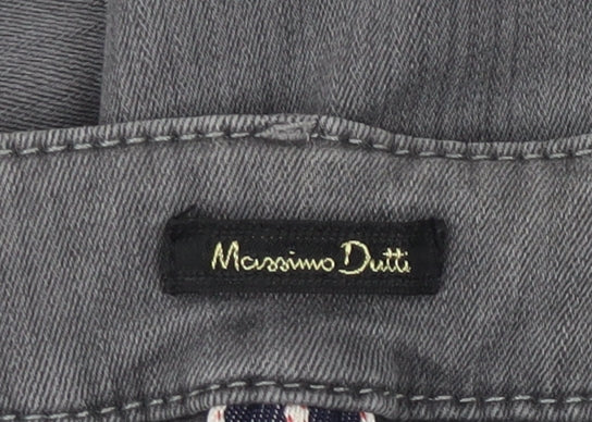 Massimo Dutti Men’s Grey Skinny Fit Denim Jeans Size 28