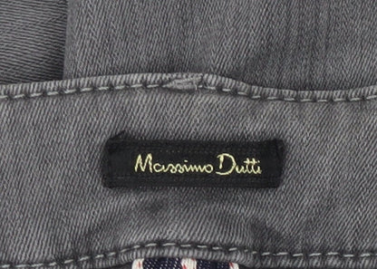 Massimo Dutti Men’s Grey Skinny Fit Denim Jeans Size 28