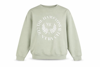 Dunnes Womens Light Green Pullover Sweatshirt Small Crew Neck