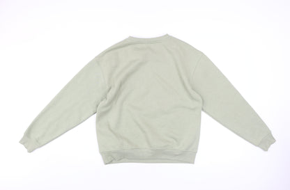 Womens UK Size S Dunnes Stores Green Pullover Sweatshirt