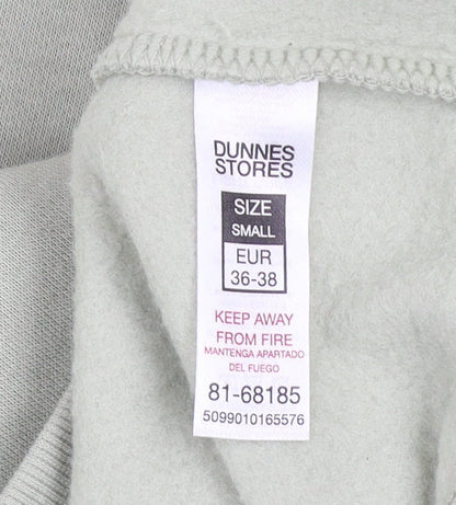 Womens UK Size S Dunnes Stores Green Pullover Sweatshirt