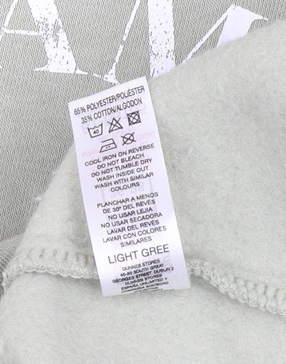 Womens UK Size S Dunnes Stores Green Pullover Sweatshirt