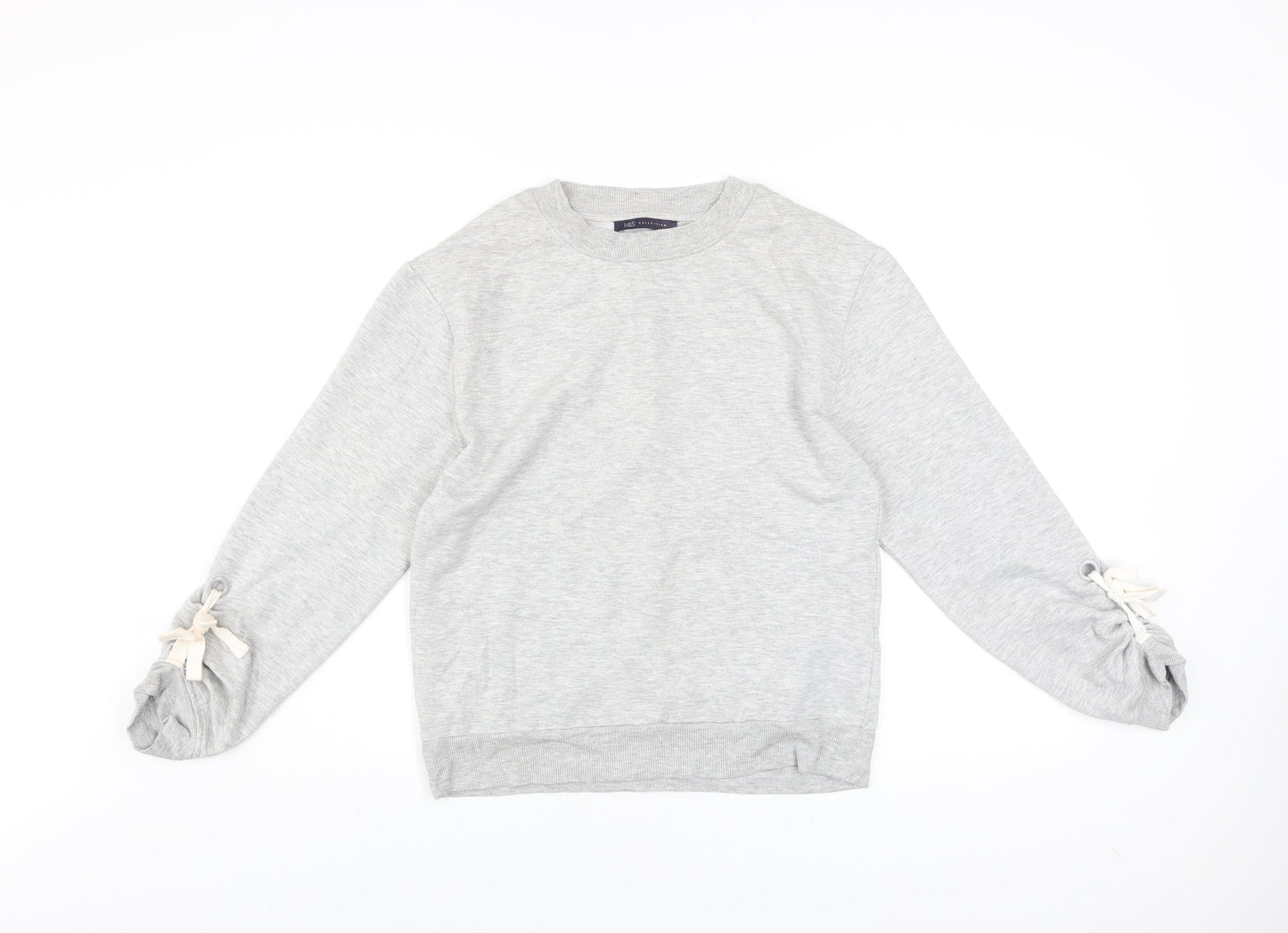 Womens UK Size 8 Marks and Spencer Grey Pullover Sweatshirt