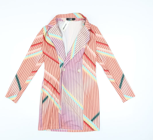 Womens UK Size S CBR Multicoloured Blazer