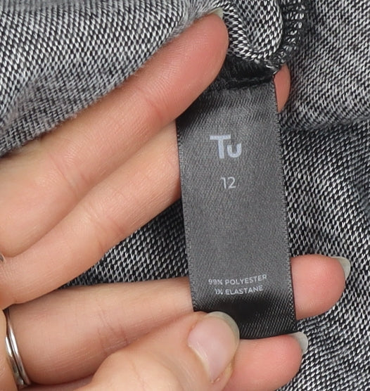 Womens UK Size 12 TU Grey Basic Jacket