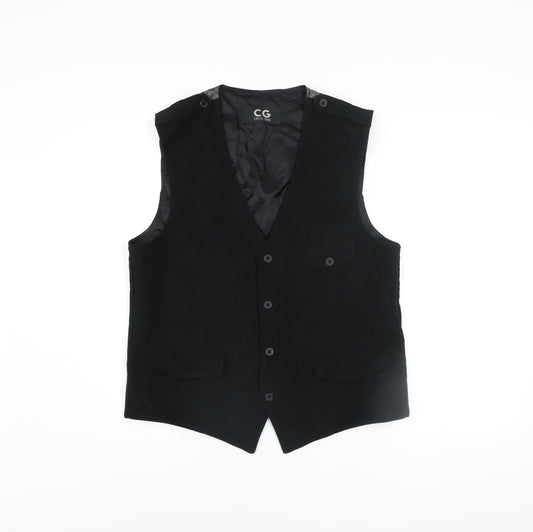 Mens UK Size M Cecil Gee Black