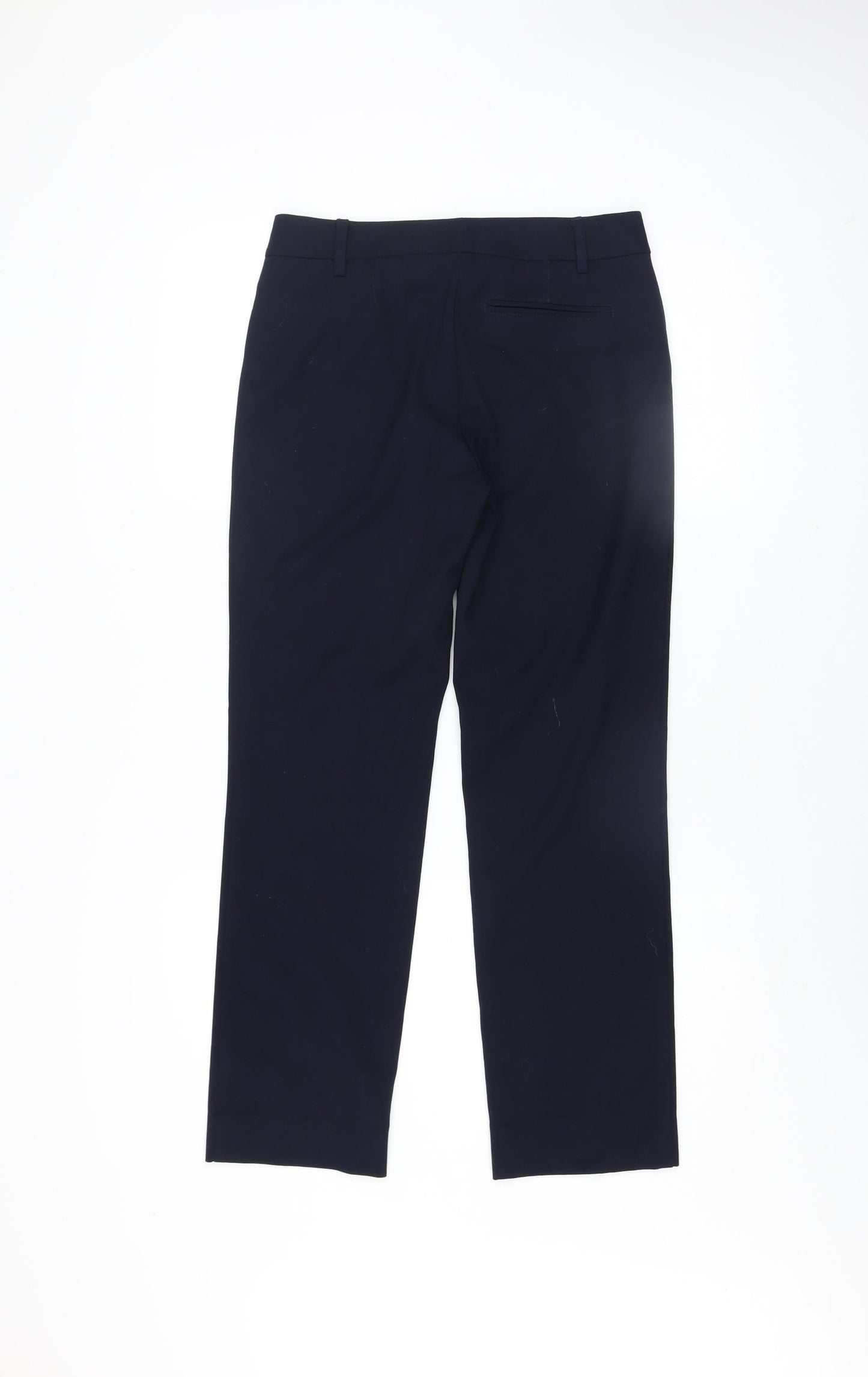 Womens UK Size 6 Marks and Spencer Slim Fit Dress Pants Blue Trousers