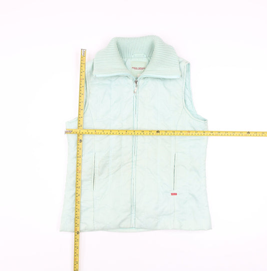 Womens UK Size S Paco Sport Green Quilted Coat