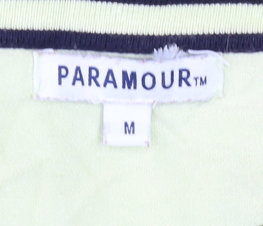 Womens UK Size M Paramour Green Pullover Jumper