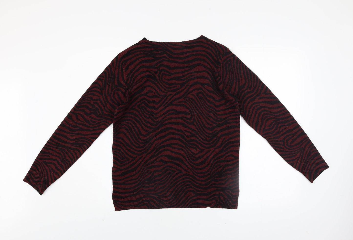 Womens UK Size 12 Marks and Spencer Brown Pullover Jumper