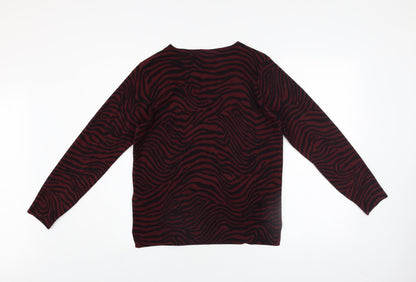 Womens UK Size 12 Marks and Spencer Brown Pullover Jumper