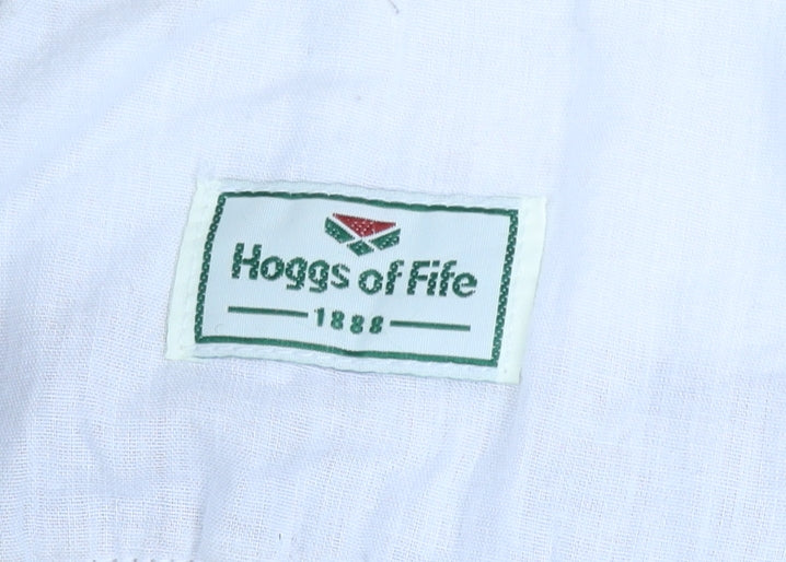 Hoggs of Fife Men's Beige Corduroy Trousers 40W 29L Cotton Regular Fit