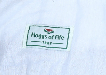Hoggs of Fife Men's Beige Corduroy Trousers 40W 29L Cotton Regular Fit