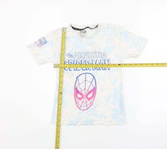Boys UK Size 6-7 Years Marvel Multicoloured Basic T-Shirt