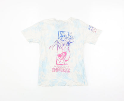 Boys UK Size 6-7 Years Marvel Multicoloured Basic T-Shirt