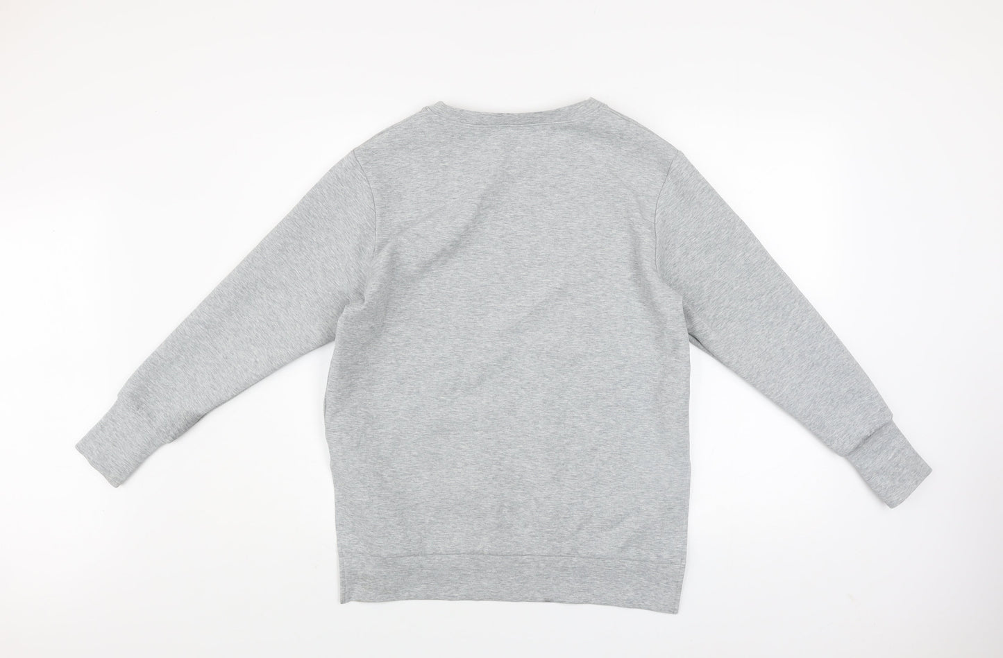 Womens UK Size S Peachylean Grey Pullover Sweatshirt