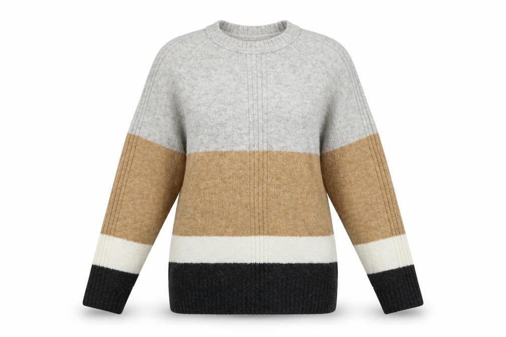 Womens UK Size XS Marks and Spencer Beige Pullover Jumper