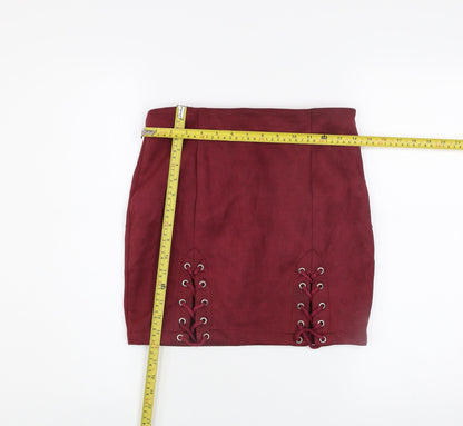 Womens UK Size M ONLY FASHION Straight & Pencil Jersey Skirt