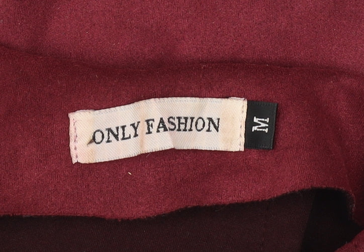 Womens UK Size M ONLY FASHION Straight & Pencil Jersey Skirt