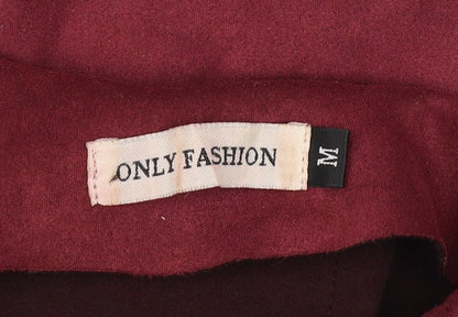Womens UK Size M ONLY FASHION Straight & Pencil Jersey Skirt