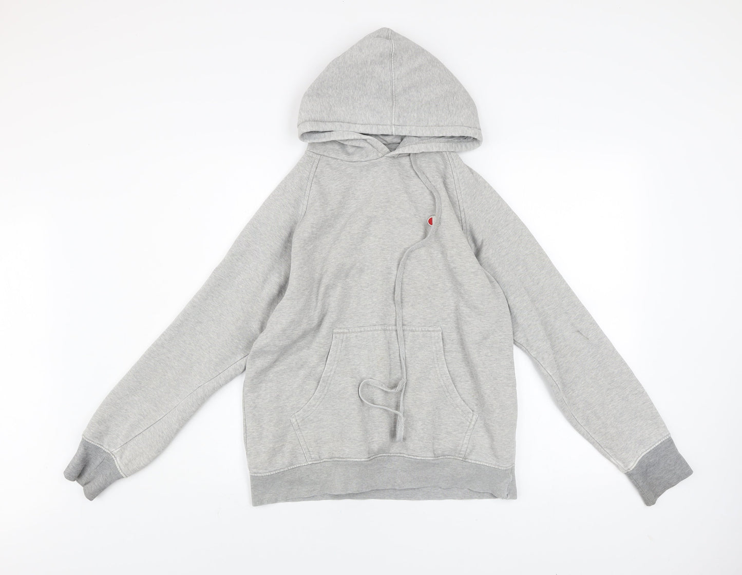 Mens UK Size M Champion Grey Pullover Hoodie