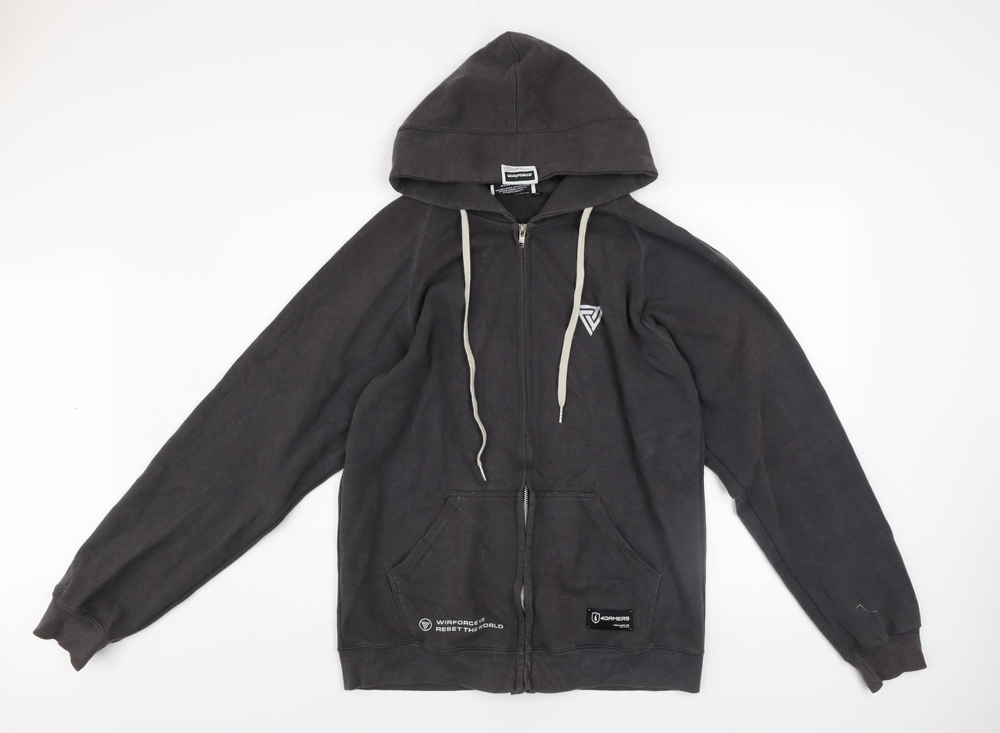 Mens UK Size XL Gaming Never Dies Grey Gaming Jacket