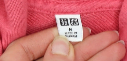 Womens UK Size M Uniqlo Pink Gym & Training Casual Walking Jacket