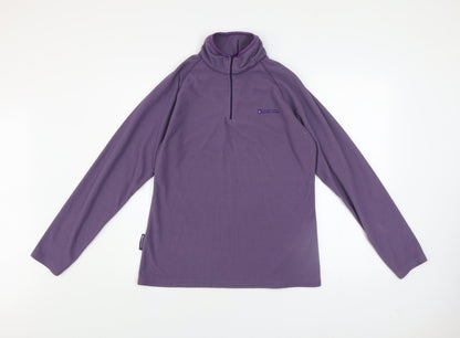 Womens UK Size 14 Mountain Warehouse Purple Pullover Sweatshirt