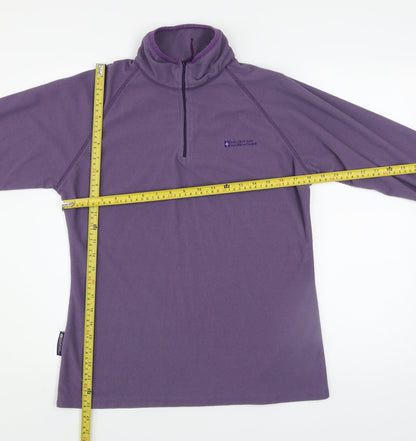 Womens UK Size 14 Mountain Warehouse Purple Pullover Sweatshirt